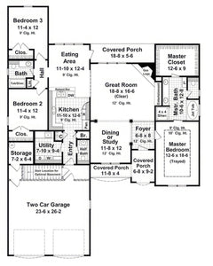 HPG - 2006N - 1: The Stonehaven Creek - House Plan Gallery