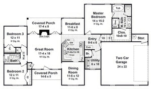 HPG - 2024N - 1: The Briarwood Park - House Plan Gallery