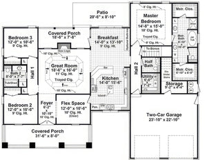 HPG - 2067N - 1: The Hemlock Ridge - House Plan Gallery