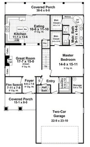 HPG - 2104N - 1: The Foxglove Crossing - House Plan Gallery
