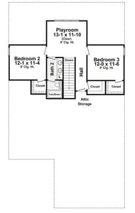 HPG - 2104N - 1: The Foxglove Crossing - House Plan Gallery