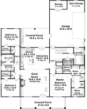 HPG - 2107N - 1: The Moss Creek Hollow - House Plan Gallery