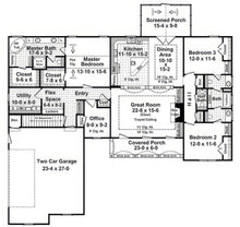 HPG - 2216N - 1: The Mulberry Trace - House Plan Gallery