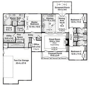 HPG - 2216N - 1: The Mulberry Trace - House Plan Gallery
