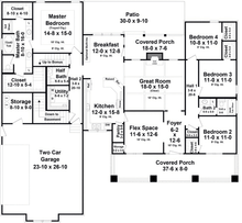 HPG-2233N-1: The Haw Ridge - House Plan Gallery