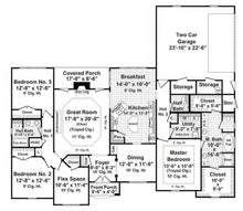 HPG - 2389N - 1: The Sunflower Trace - House Plan Gallery