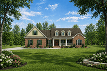 HPG - 2401 - 1: The Brookhollow Court - House Plan Gallery