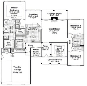 HPG - 2401N - 1: The Bluebell Hollow - House Plan Gallery