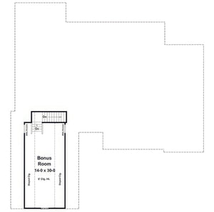 HPG - 2418N - 1: The Cloverfield - House Plan Gallery