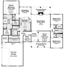 HPG - 2418N - 1: The Cloverfield - House Plan Gallery