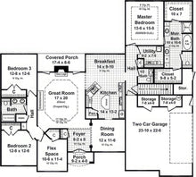 HPG - 2419N - 1: The Cedarbluff - House Plan Gallery