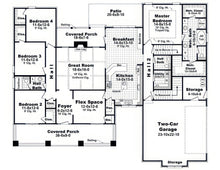 HPG - 2447N - 1: The Bluejack Ridge - House Plan Gallery