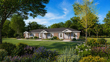 HPG - 2475 - 1: The Magnolia Oaks - House Plan Gallery