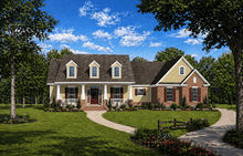 HPG - 2516 - 1: The Cedar Ridge - House Plan Gallery