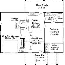 HPG - 716 - The Willow Grove - House Plan Gallery