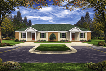 HPG - 990 - 1: The Duplex - House Plan Gallery