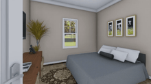 HPG-1509-1 bedroom in homeplans