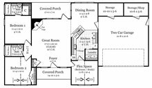 HPG-1250M-1: The Hartford - House Plan Gallery