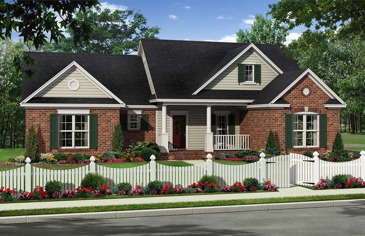 HPG-1354-1: The Thomasville - House Plan Gallery