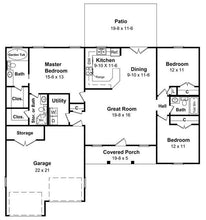HPG-1427-1: The Gladiolus - House Plan Gallery