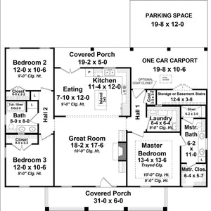 HPG-1476-1: The Parkview - House Plan Gallery