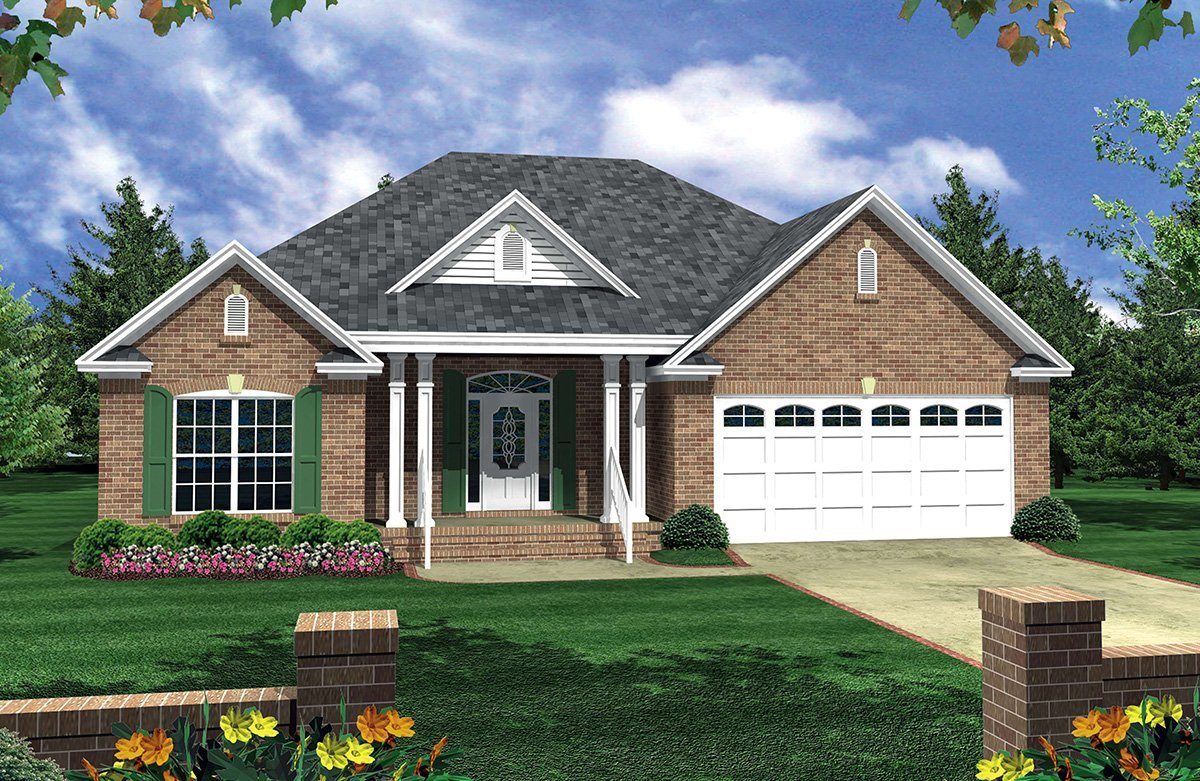 HPG-1504M-1: The Hickory Ridge - House Plan Gallery