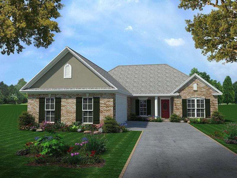 HPG-1604-1: The Canebrake House Plans