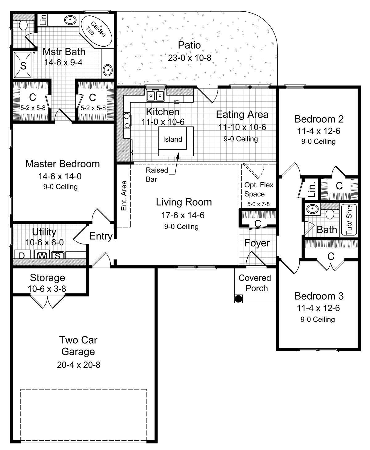HPG-1606-1: The Summerhaven - House Plan Gallery