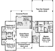 HPG-1720-1: The Garden Lane - House Plan Gallery