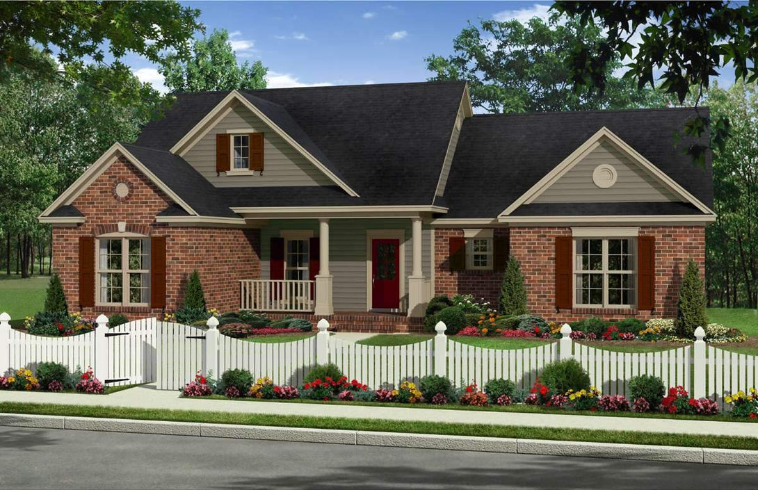 HPG-1720-1: The Garden Lane - House Plan Gallery