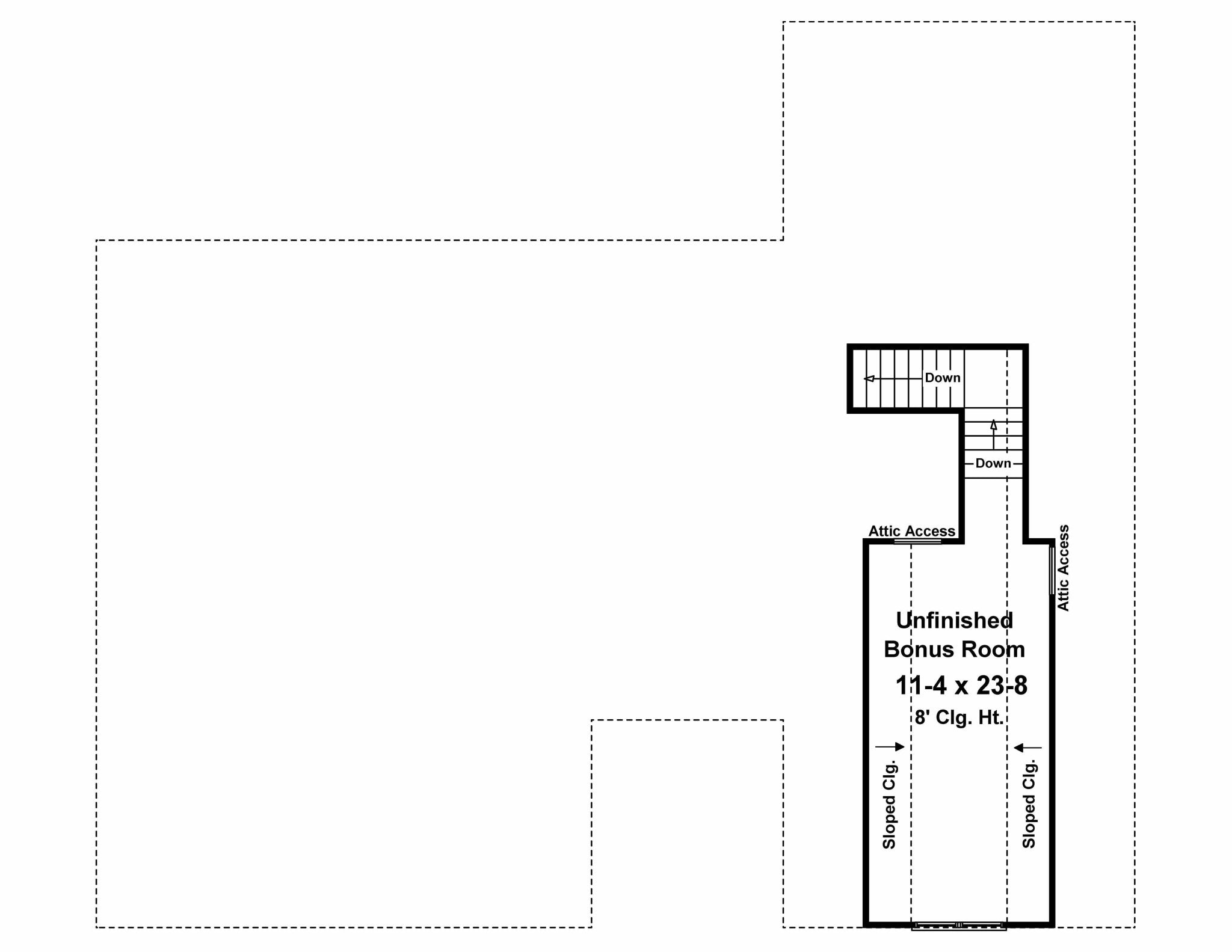 HPG-1800C2-1: The Oak Shadow - House Plan Gallery