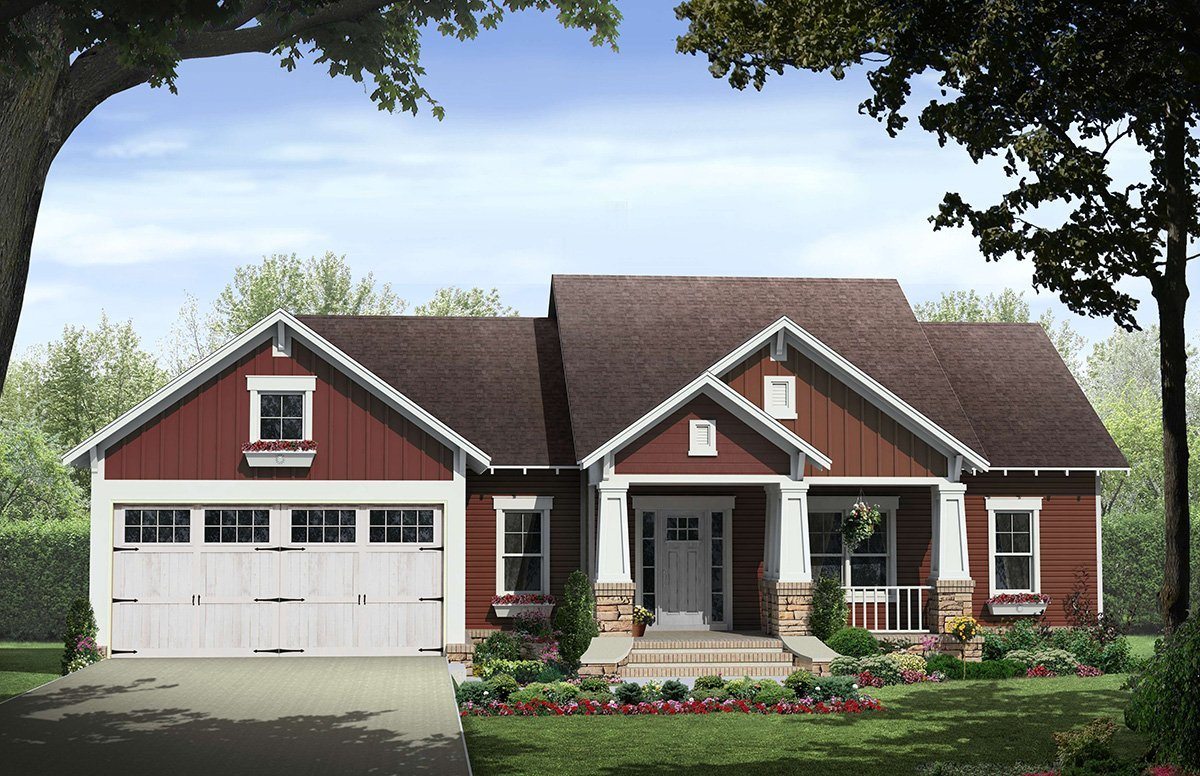 HPG-1801B-1: The Twin Hills House Plans