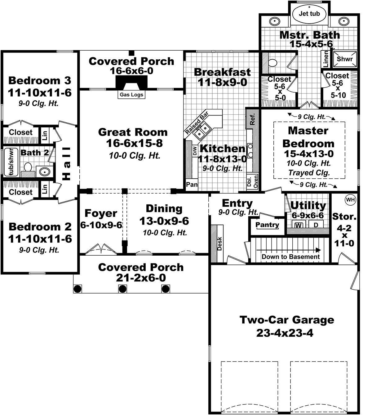 HPG-1837-1: The Brentwood Place - House Plan Gallery