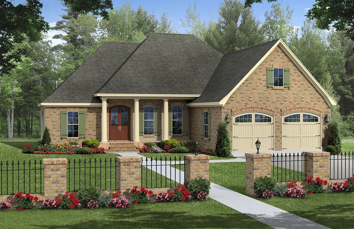 HPG-1837-1: The Brentwood Place - House Plan Gallery