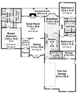 HPG-1876-1: The Woodstone Cove - House Plan Gallery