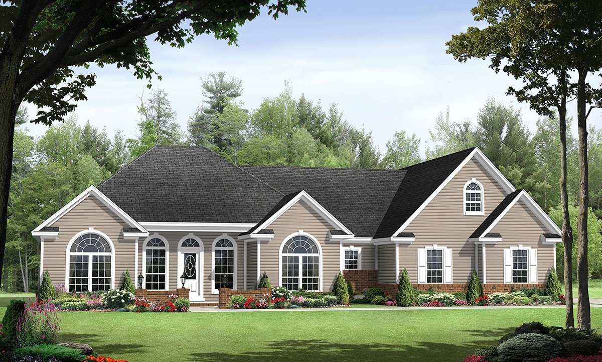 HPG-1955B-1: The Hedgewood - House Plan Gallery