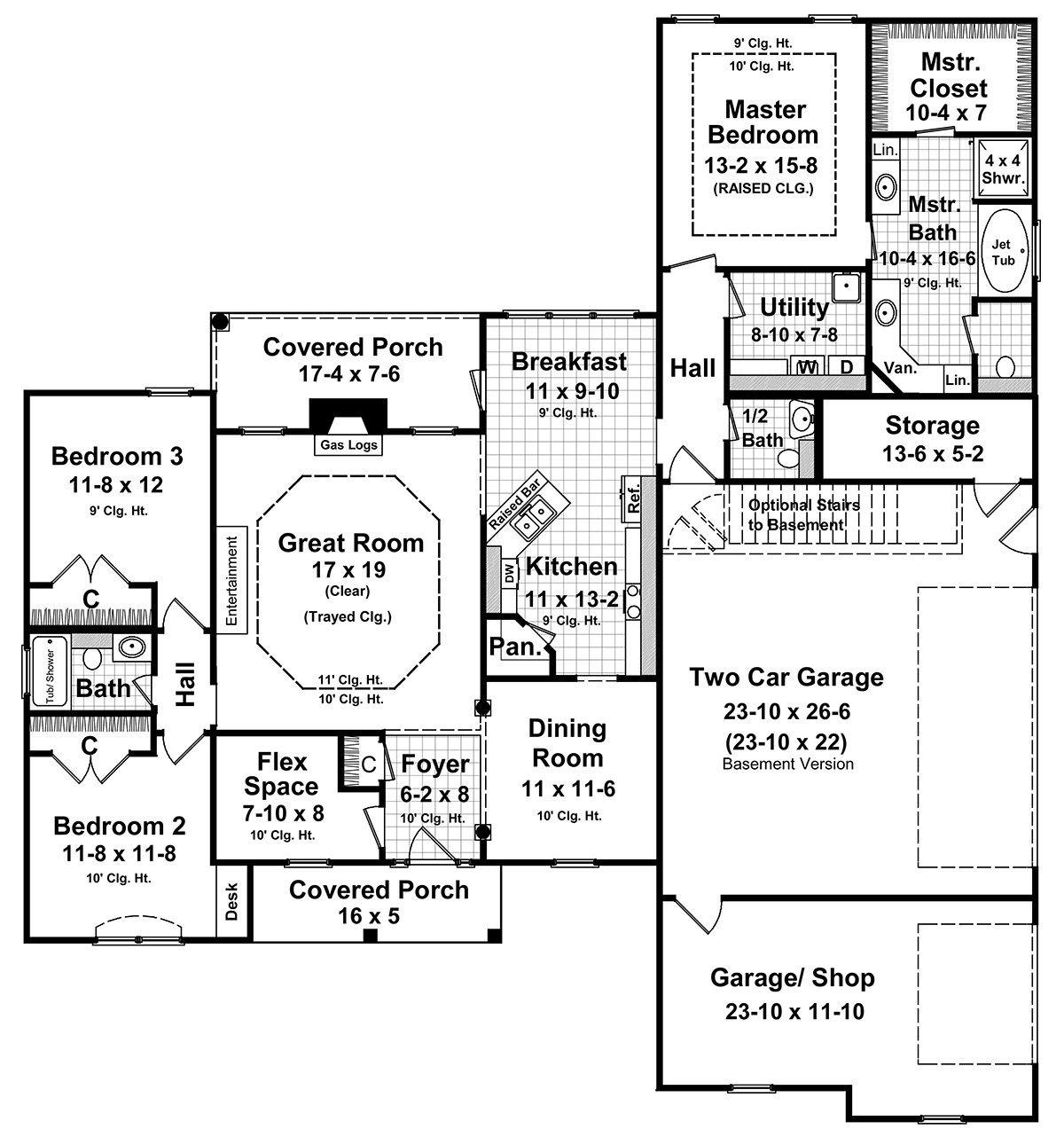 HPG-2005-1: The Stoneswood - House Plan Gallery
