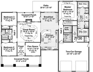 HPG-2067-1: The Morgan Landing - House Plan Gallery