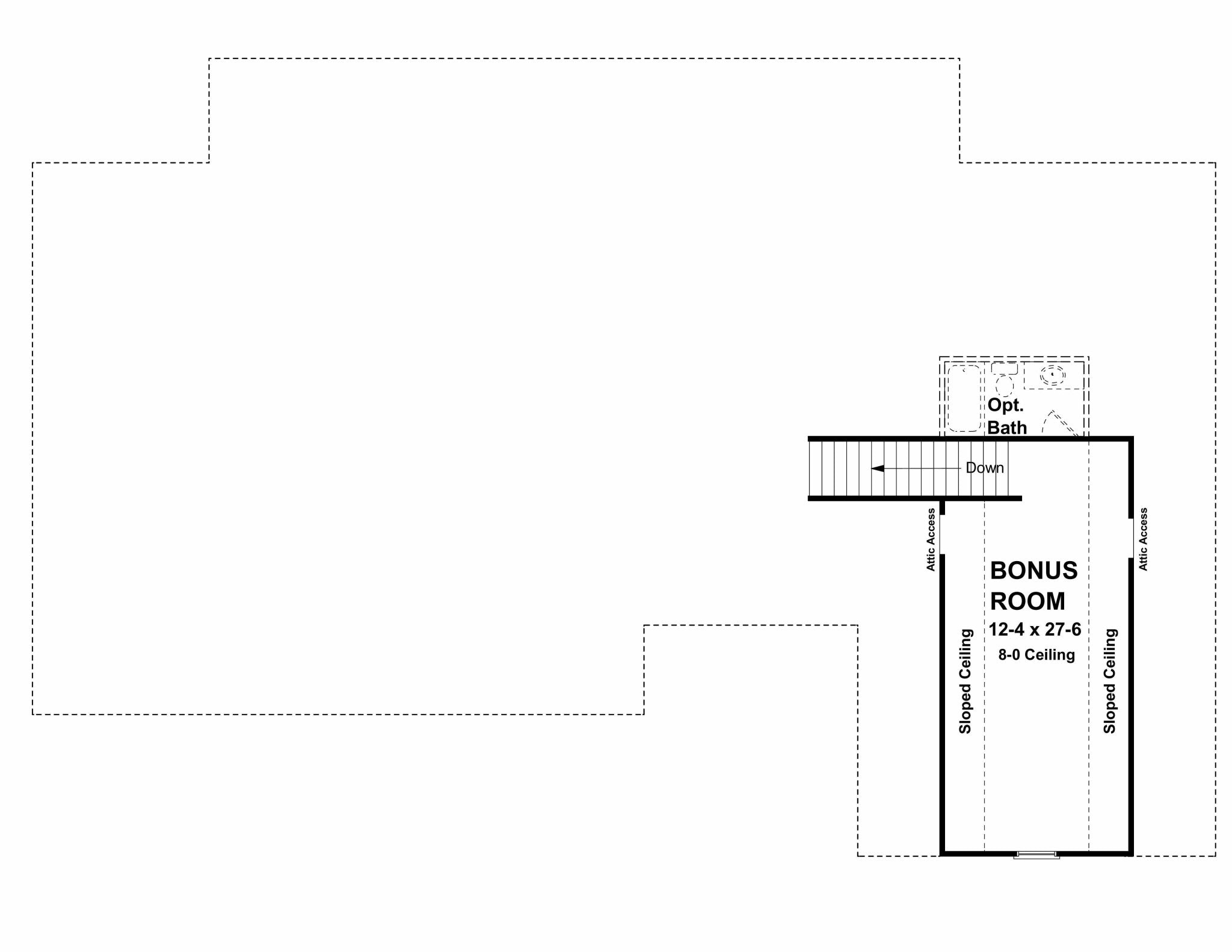 HPG-2100B-1: The Down Homer - House Plan Gallery