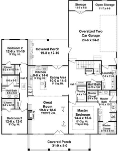 HPG-2149B-1: The Sherwood Forest - House Plan Gallery