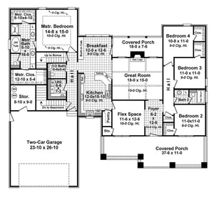 HPG-2284-1: The Madeline Court - House Plan Gallery