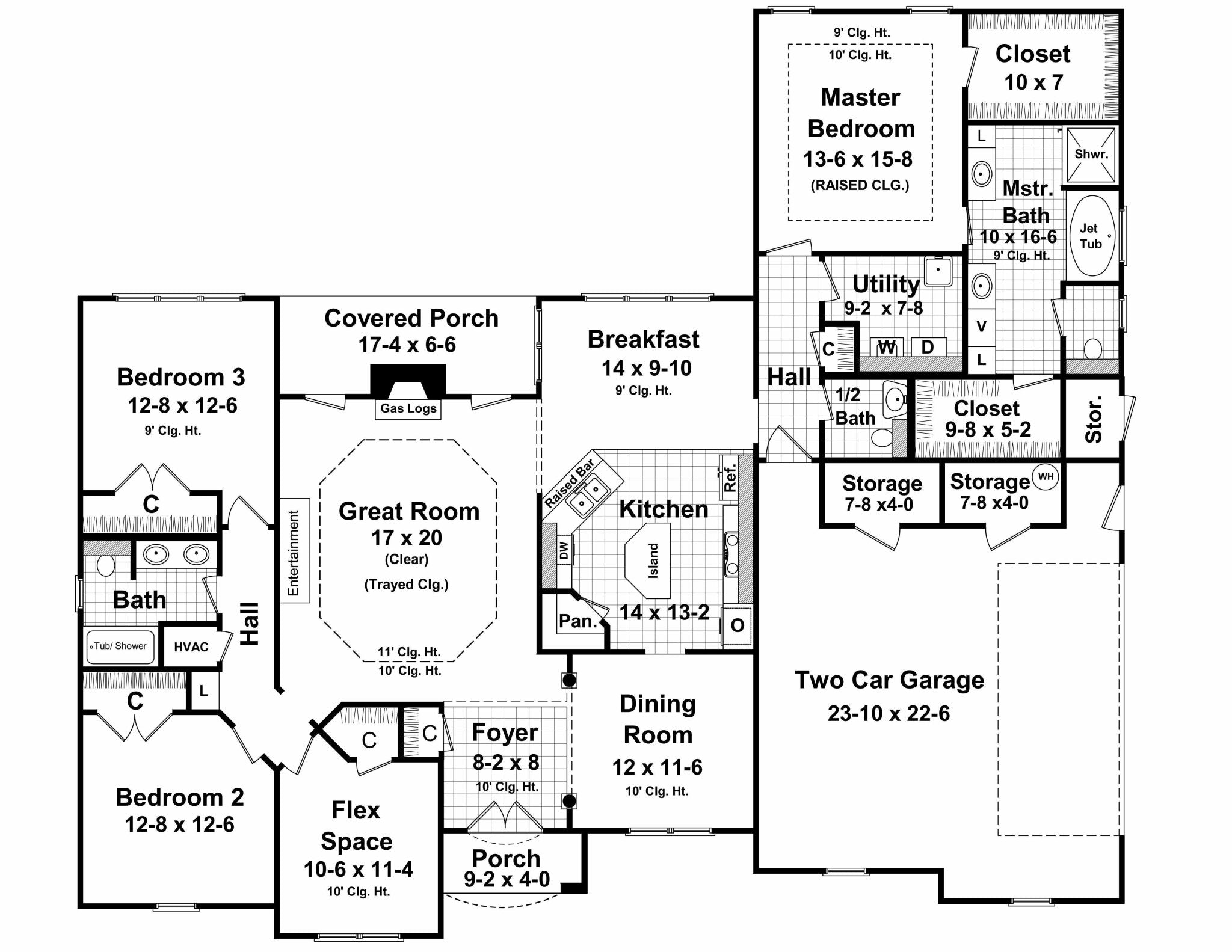 HPG-2350-1: The Grayson Heights - House Plan Gallery
