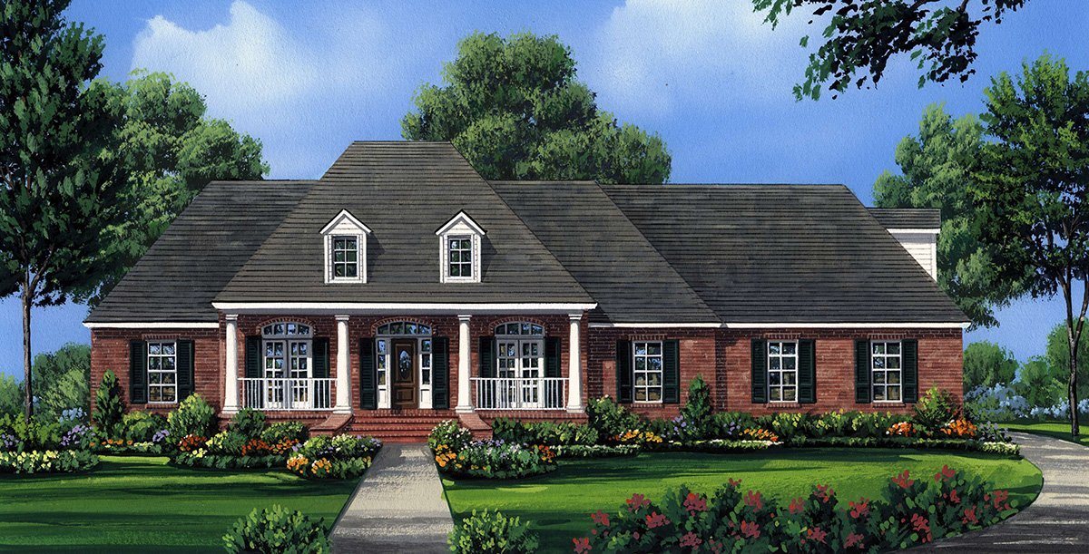 HPG-2491-1: The Carterville Lane - House Plan Gallery