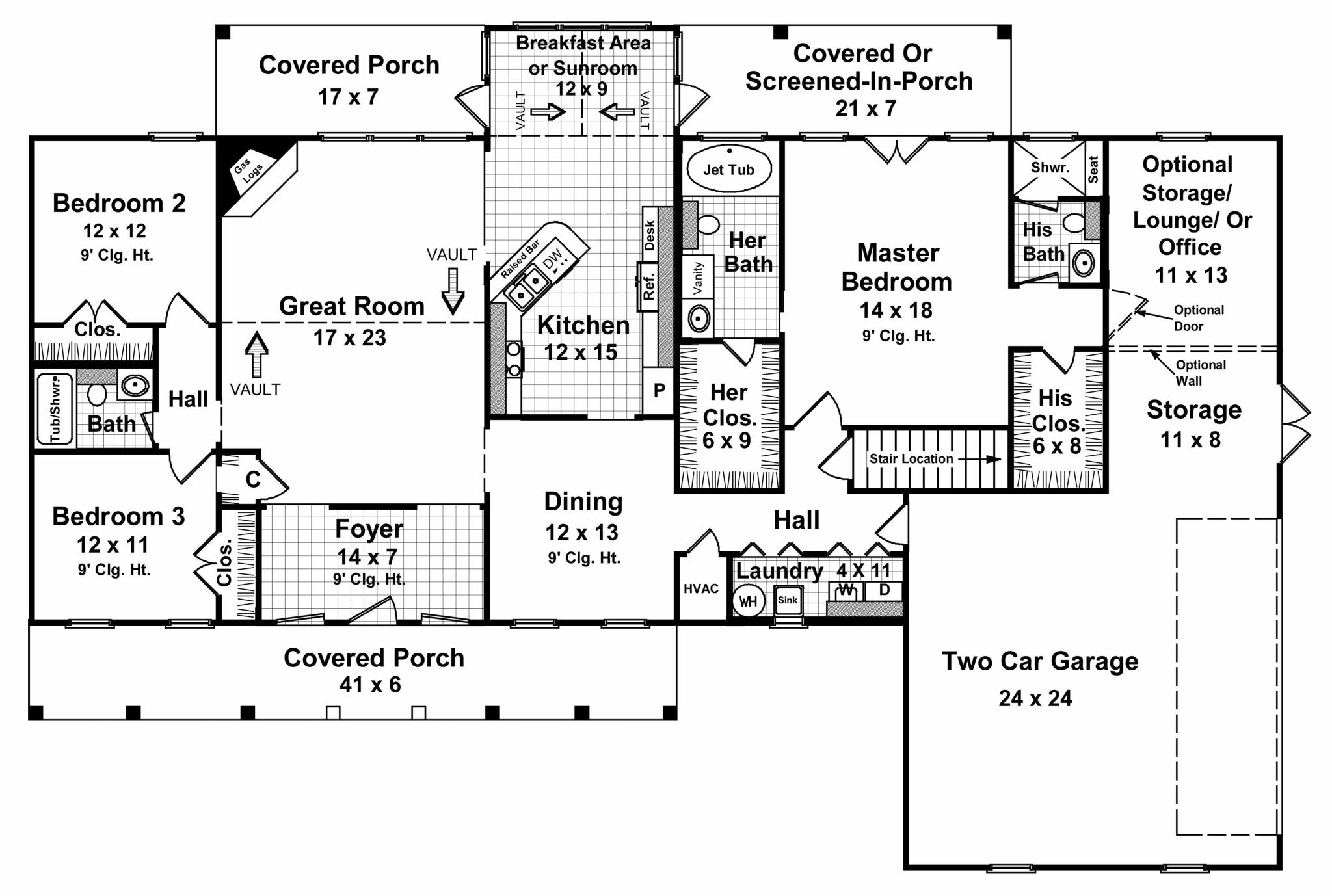HPG-2506-1: The Southern Comfort - House Plan Gallery