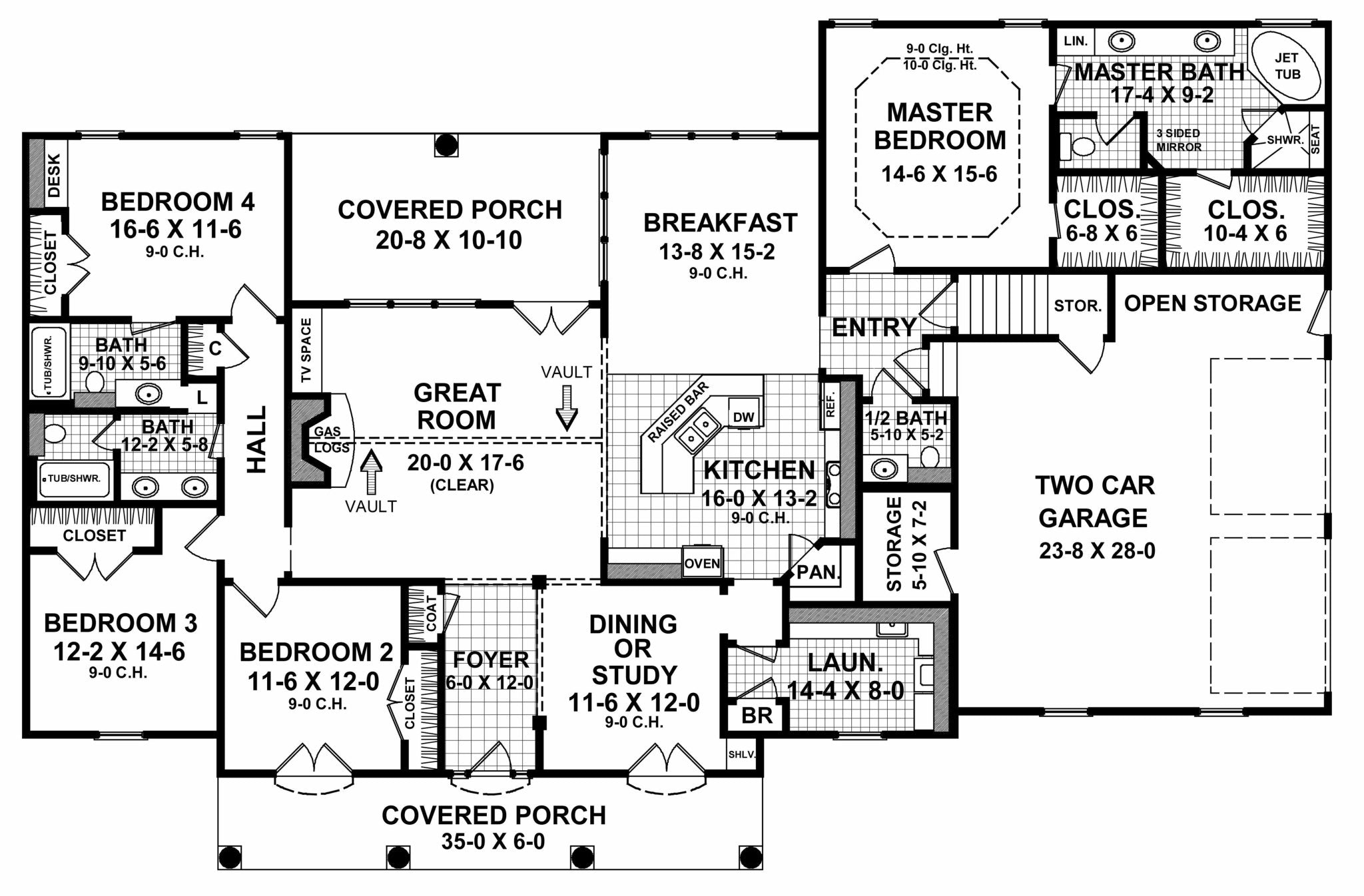 HPG-2601-1: The Magnolia - House Plan Gallery