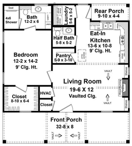 HPG-872 - The Red Oak - House Plan Gallery