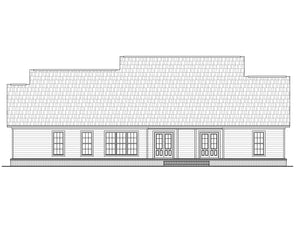 HPG-2269-1 rear of house plans