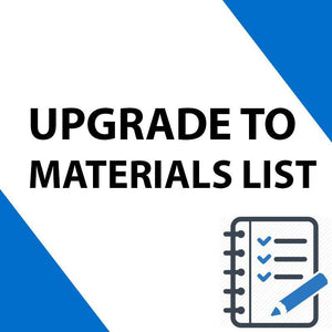 Upgrade to Materials List - House Plan Gallery